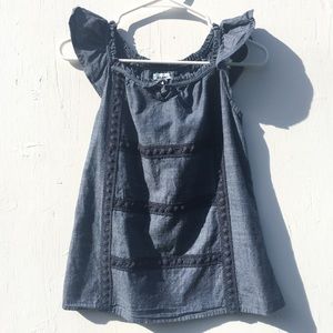 Old Navy Girl’s Sleeveless Denim Top